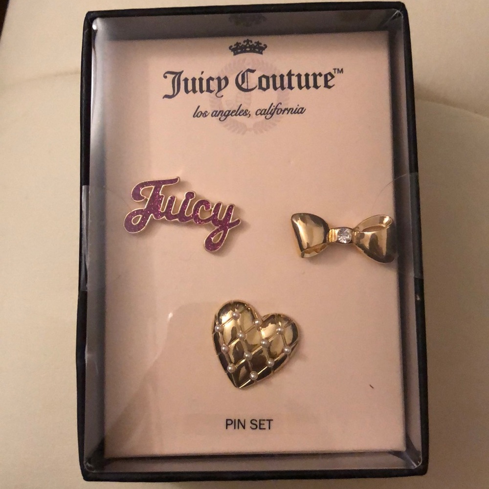 Juicy couture pin set
